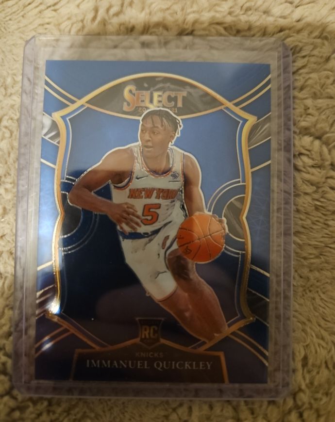 2020-21 Panini Select #85 Immanuel Quickley — front