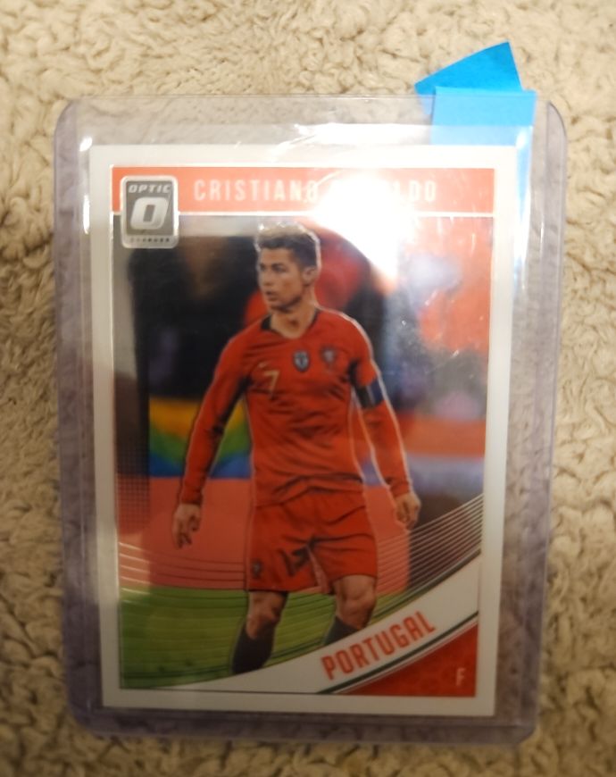 2018-19 Panini Donruss Optic #158 Cristiano Ronaldo Portugal — front