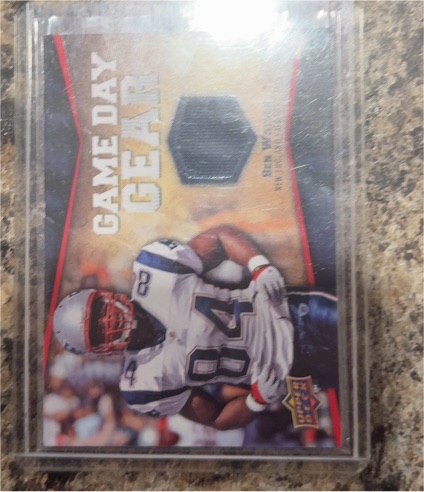 2009 Upper Deck Game Day Gear #NFL-RM Randy Moss — front