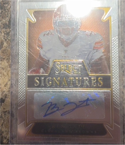2014 Panini Select #SS-BT Ben Tate Signatures — front