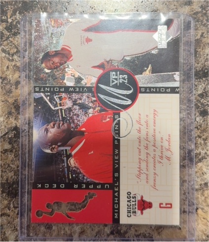 1996 Upper Deck #VP2 Michael Jordan Viewpoints — front