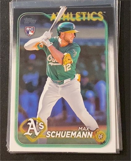 2024 Topps Update #US220 Max Schuemann — front