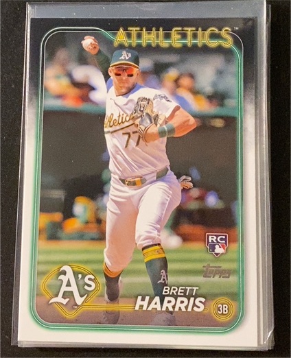 2024 Topps Update #US199 Brett Harris — front