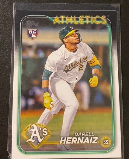 2024 Topps Update #US132 Darell Hernaiz — front