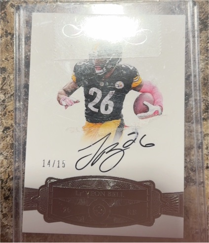 2016 Panini Flawless #FSLB Le'Veon Bell — front
