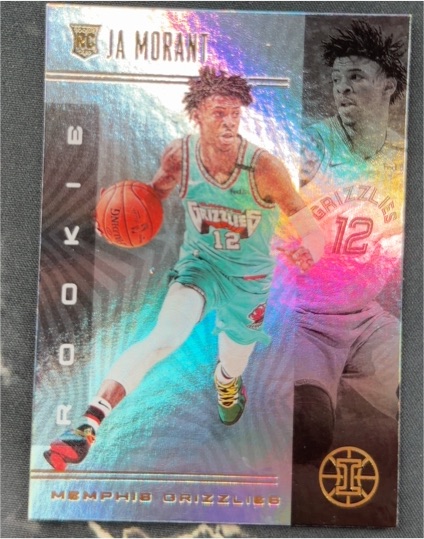 2019-20 Panini Illusions #161 Ja Morant Rookie Card — front