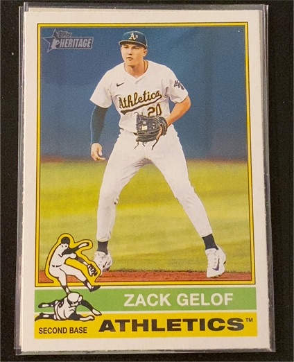 2025 Topps Heritage #170 Zack Gelof — front