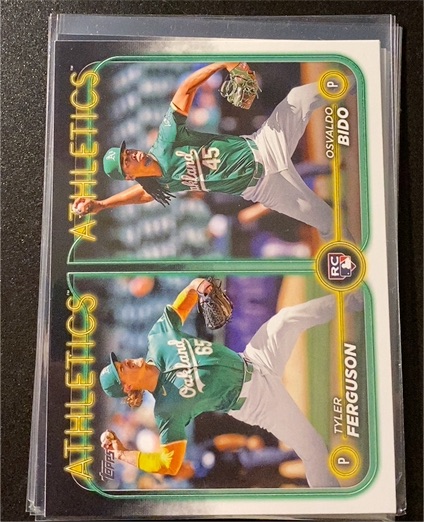 2024 Topps Update #US69 Tyler Ferguson / Osvaldo Bido — front