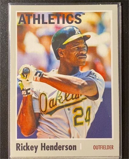 2024 Topps Archives #113 Rickey Henderson — front