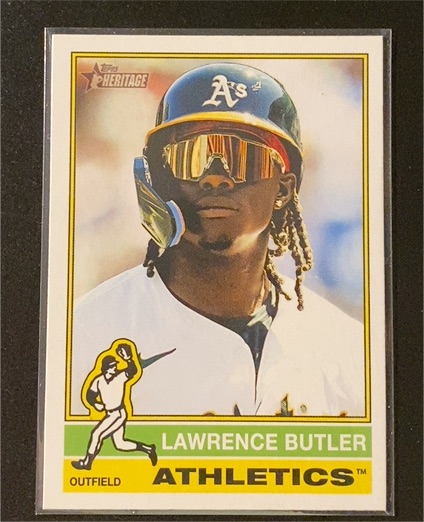 2025 Topps Heritage #36 Lawrence Butler — front