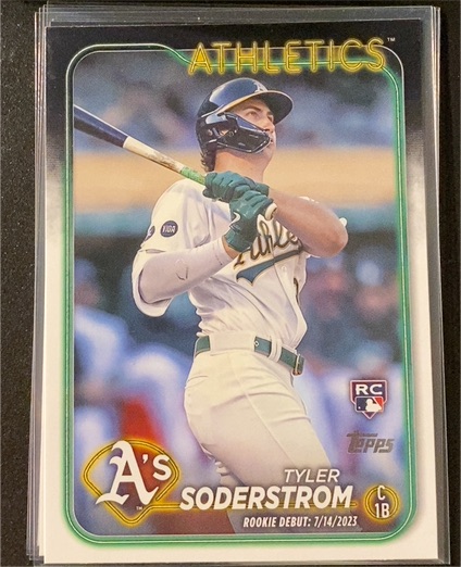 2024 Topps Update #US116 Tyler Soderstrom — front