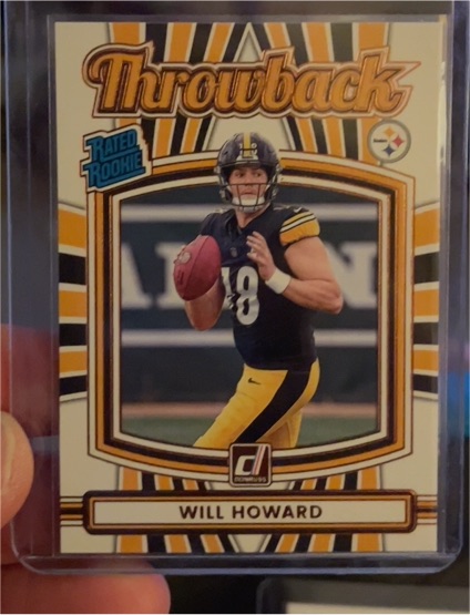 2025 Panini Donruss #30 Will Howard — front