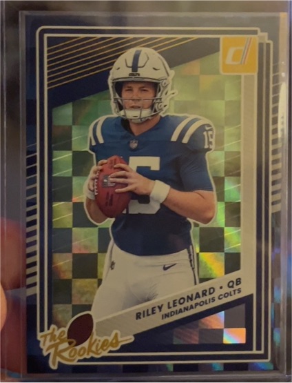 2025 Donruss #28 Riley Leonard The Rookies — front