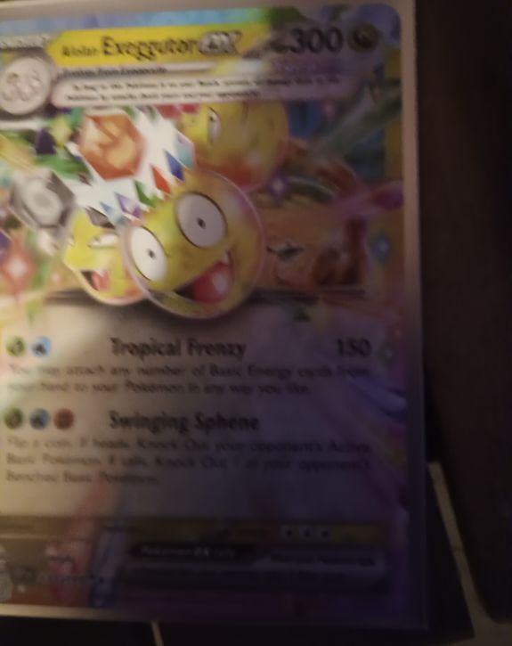 2024 Pokemon SV08: Surging Sparks #133 Alolan Exeggutor ex — front