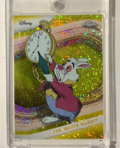 2025 Topps Chrome Disney #180 The White Rabbit — front