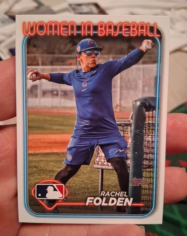 2024 Topps Series 2 #WIB-5 Rachel Folden Women in Baseball — front