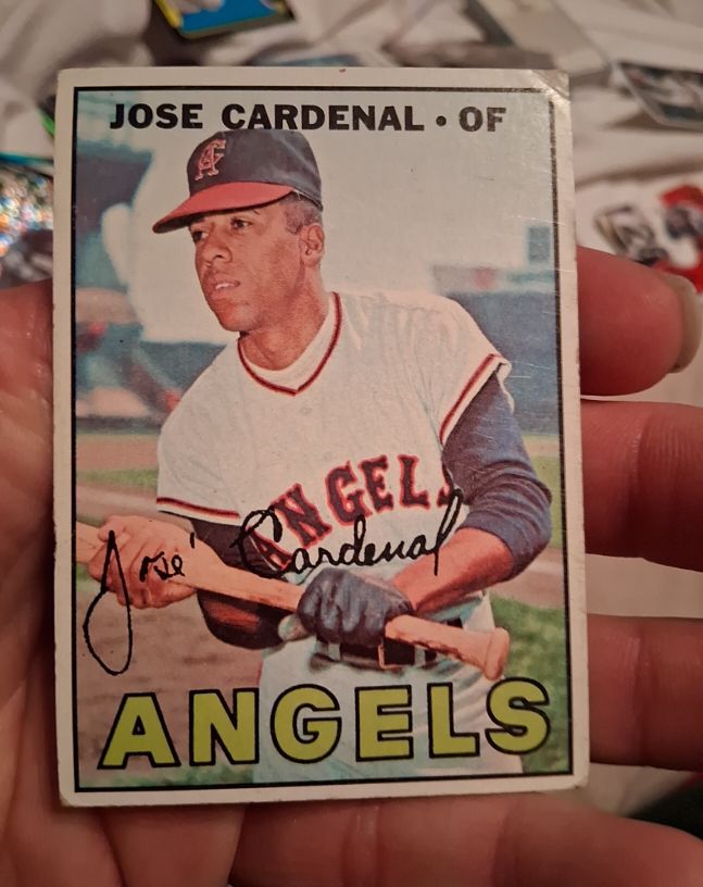 1967 Topps #193 Jose Cardenal — front