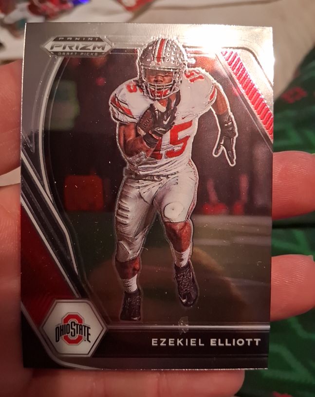 2021 Panini Prizm Draft Picks #87 Ezekiel Elliott — front
