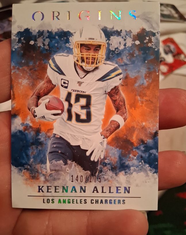 2020 Panini Origins Football #8 Keenan Allen — front