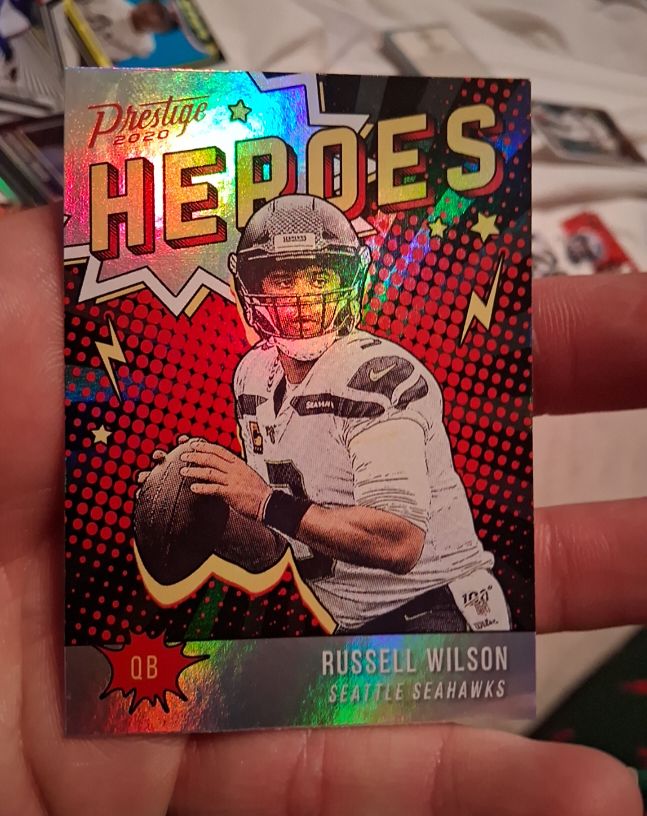 2020 Panini Prestige #HE-RW Russell Wilson — front