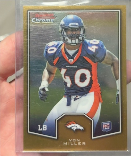 2011 Bowman Chrome #BCR-27 Von Miller — front