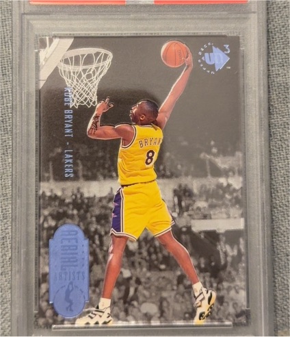1996 Upper Deck UD3 #43 Kobe Bryant Rookie Card — front