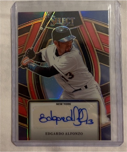 2024 Panini Select Signature Selections #SS-EA Edgardo Alfonzo — front