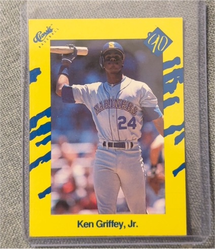 1990 Classic Yellow #T1 Ken Griffey Jr. — front