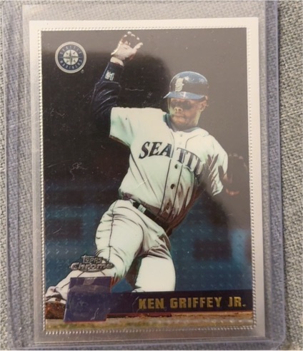 1996 Topps Chrome #70 Ken Griffey Jr. — front