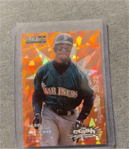 1996 Upper Deck Collector's Choice #CG26 Ken Griffey Jr You Crash the Game — front