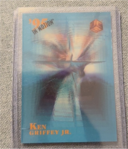 1995 Pinnacle UC3 In Motion #IM2 Ken Griffey Jr. — front