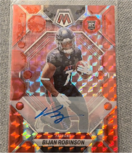 2023 Panini Mosaic #284 Bijan Robinson — front
