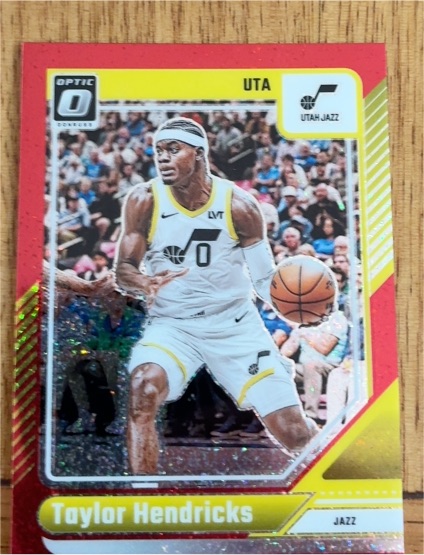 2024-25 Donruss Optic #203 Taylor Hendricks — front
