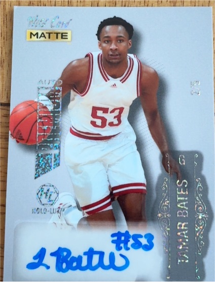 2022-23 Wild Card Matte #MB-66 Tamar Bates — front