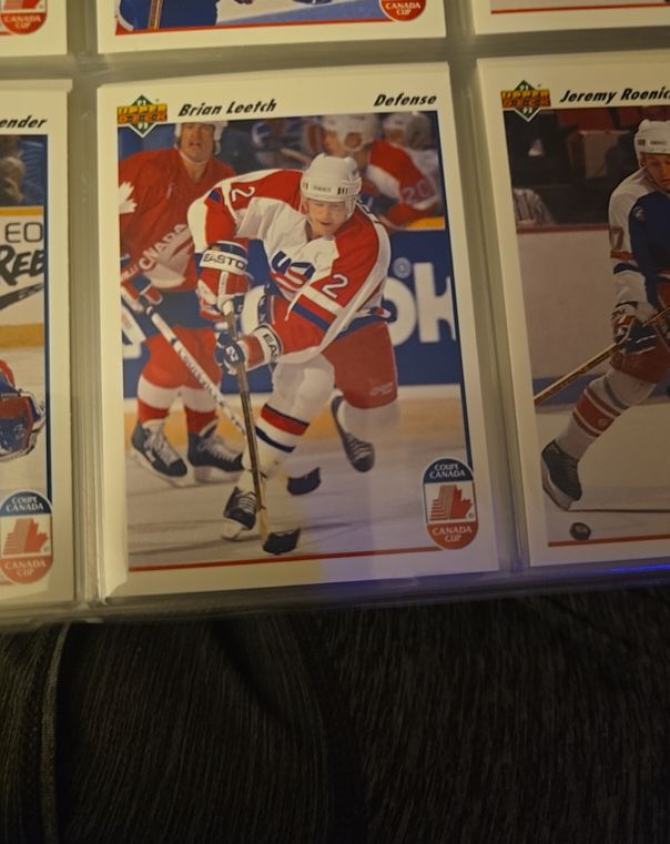 1991-92 Upper Deck #35 Brian Leetch — front