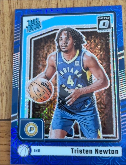 2024-25 Panini Donruss Optic #285 Tristen Newton — front