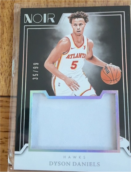 2024-25 Panini Noir #35/99 Dyson Daniels — front