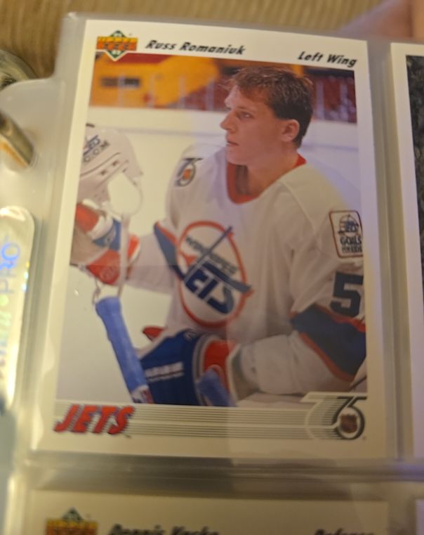 1991-92 Upper Deck #46 Russ Romaniuk — front