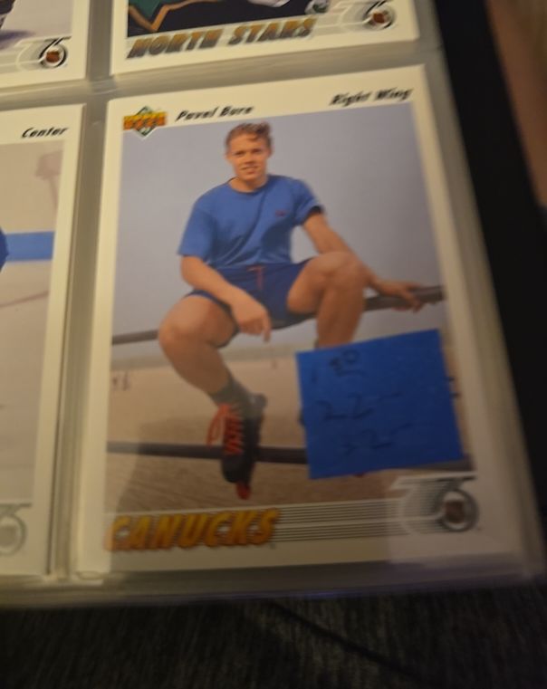 1991-92 Upper Deck #54 Pavel Bure — front