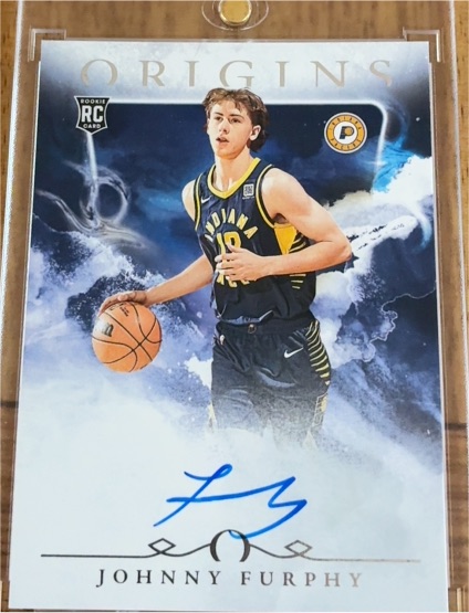 2024-25 Panini Origins #RA-JFP Johnny Furphy — front