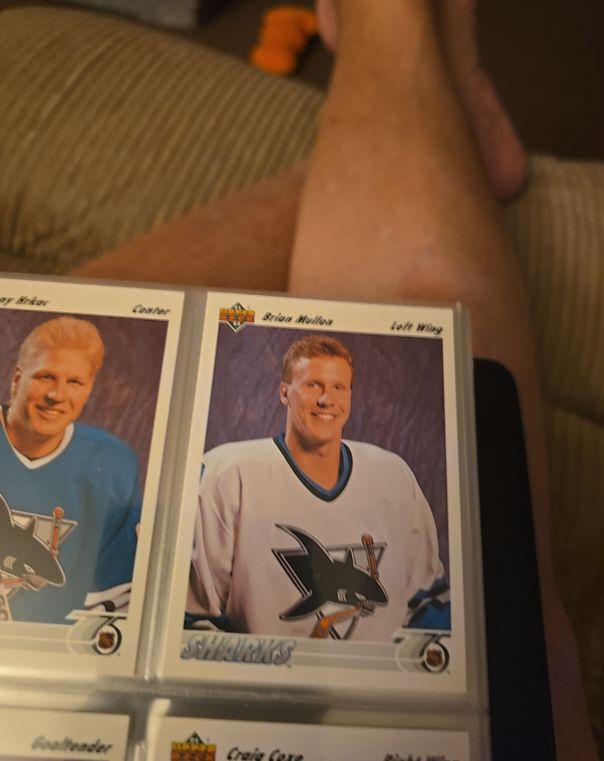 1991-92 O-Pee-Chee #57 Brian Mullen — front