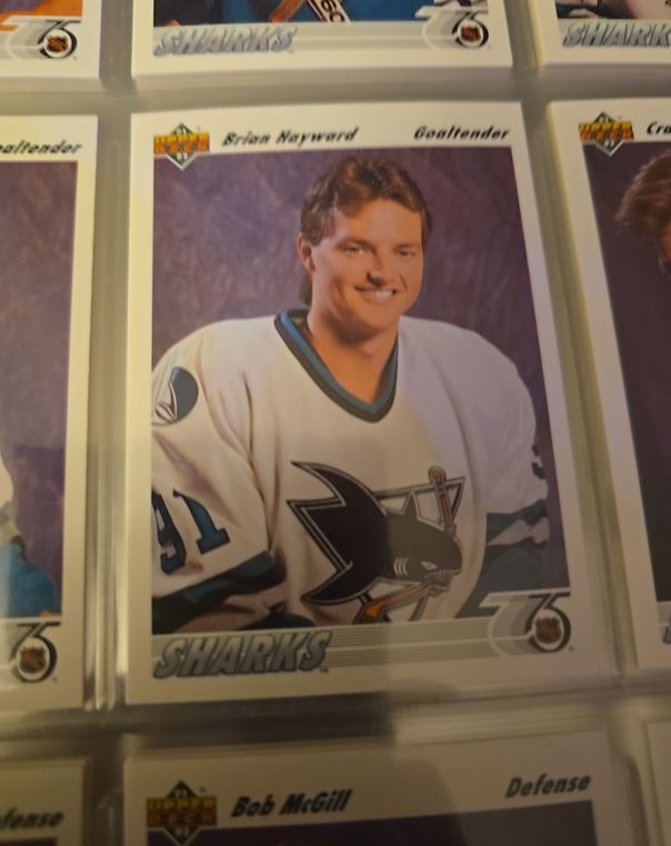 1991-92 Upper Deck #59 Brian Hayward — front