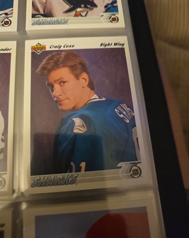 1991-92 Upper Deck #60 Craig Coxe — front