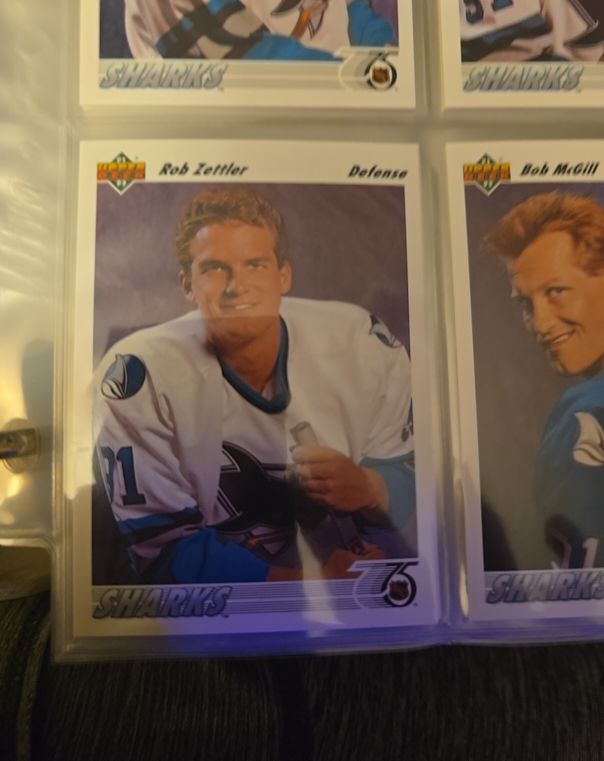 1991-92 Upper Deck #61 Rob Zettler — front