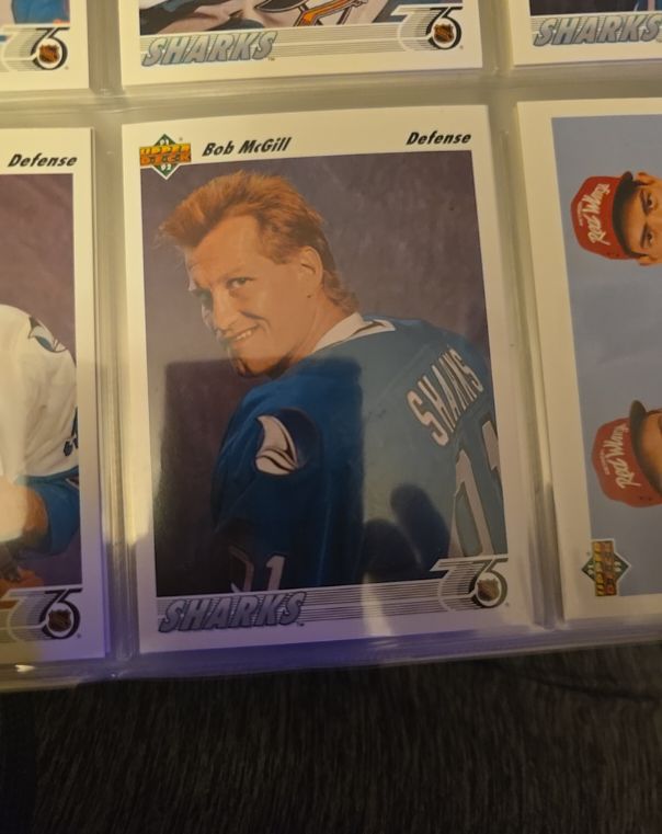 1991-92 Upper Deck #62 Bob McGill — front