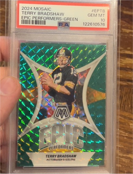 2024 Panini Mosaic #EP-TB Terry Bradshaw — front