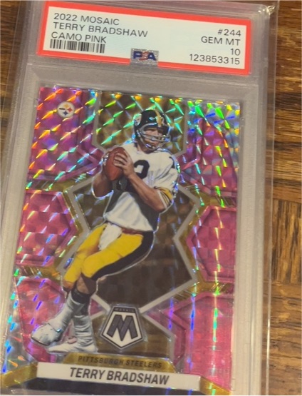 2022 Panini Mosaic #244 Terry Bradshaw — front