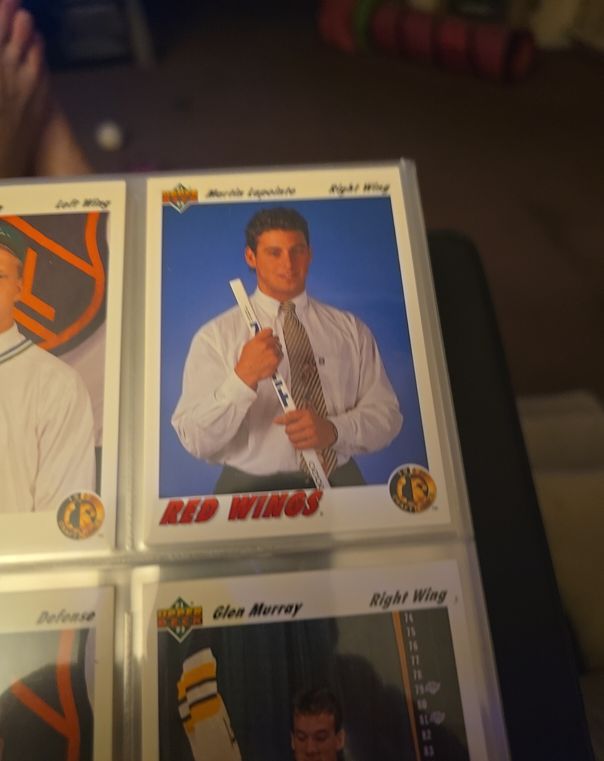 1991-92 Upper Deck #66 Martin Lapointe — front