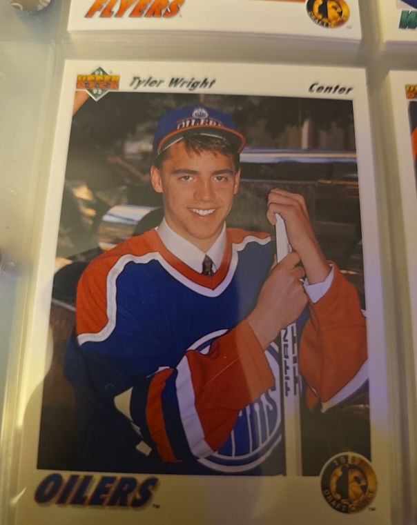 1991-92 Upper Deck #67 Tyler Wright — front