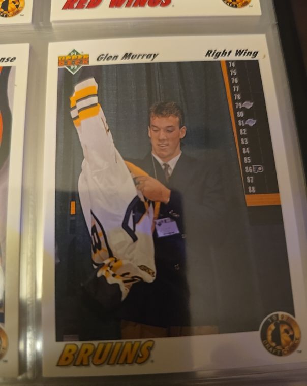 1991-92 Upper Deck #69 Glen Murray — front